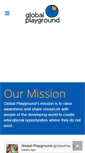 Mobile Screenshot of globalplayground.org